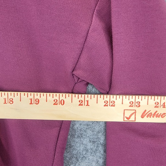 Nike Dri-FIT Pullover Womens Large Crewneck Sweatshirt Back Cut Out Workout Gym - Picture 9 of 11